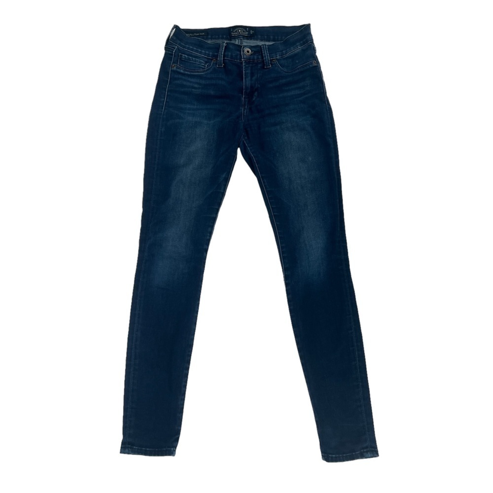 Lucky Brand Brooke Denim Legging Skinny Distressed Jeans Size 2 (26) Women’s